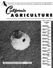 California Agriculture, Vol. 7, No.10