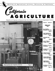 California Agriculture, Vol. 8, No.2