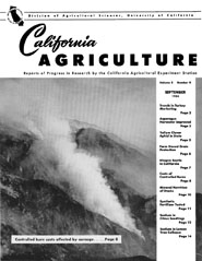 California Agriculture, Vol. 8, No.9