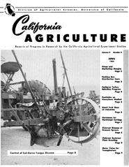 California Agriculture, Vol. 9, No.4