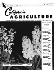 California Agriculture, Vol. 9, No.9