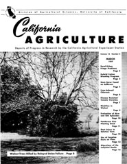 California Agriculture, Vol. 13, No.3