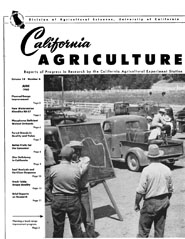 California Agriculture, Vol. 14, No.6
