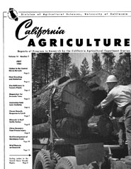 California Agriculture, Vol. 14, No.7