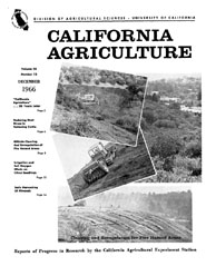 California Agriculture, Vol. 20, No.12
