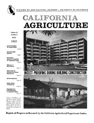 California Agriculture, Vol. 23, No.5