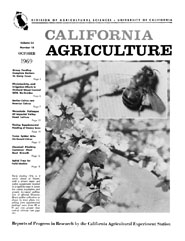 California Agriculture, Vol. 23, No.10