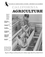 California Agriculture, Vol. 24, No.3