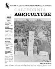 California Agriculture, Vol. 28, No.10