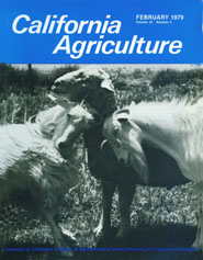 California Agriculture, Vol. 33, No.2