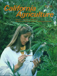 California Agriculture, Vol. 33, No.5