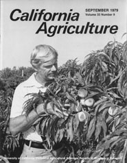 California Agriculture, Vol. 33, No.9
