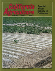 California Agriculture, Vol. 38, No.10