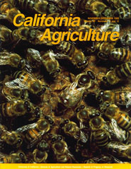 California Agriculture, Vol. 39, No.11