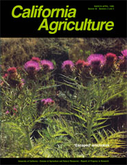 California Agriculture, Vol. 40, No.3