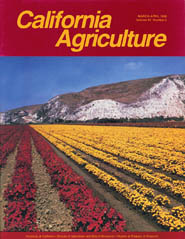 California Agriculture, Vol. 42, No.2