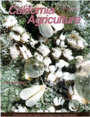 California Agriculture, Vol. 44, No.1