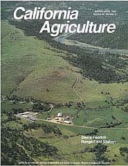 California Agriculture, Vol. 44, No.2