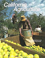 California Agriculture, Vol. 46, No.5