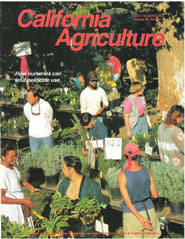 California Agriculture, Vol. 47, No.4