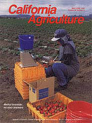 California Agriculture, Vol. 48, No.3