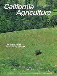 California Agriculture, Vol. 49, No.5