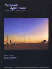 California Agriculture, Vol. 51, No.5