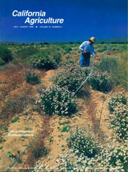 California Agriculture, Vol. 52, No.4