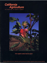 California Agriculture, Vol. 53, No.4