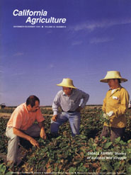 California Agriculture, Vol. 53, No.6