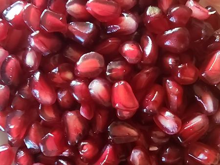 Pomegranate arils (Photo credit to author).