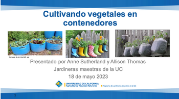 Slide by Anne Sutherland  Allison Thomas and Anne Sutherland share a short PowerPoint presentation with Jardineros class at Delta Elementary School.