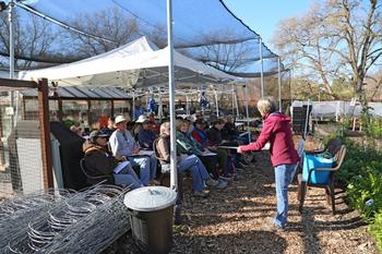 Billi Haig teaching Composting_Photo Courtesy Lori Palmquist