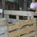 Building a composting system to recycle neighborhood & school green waste.