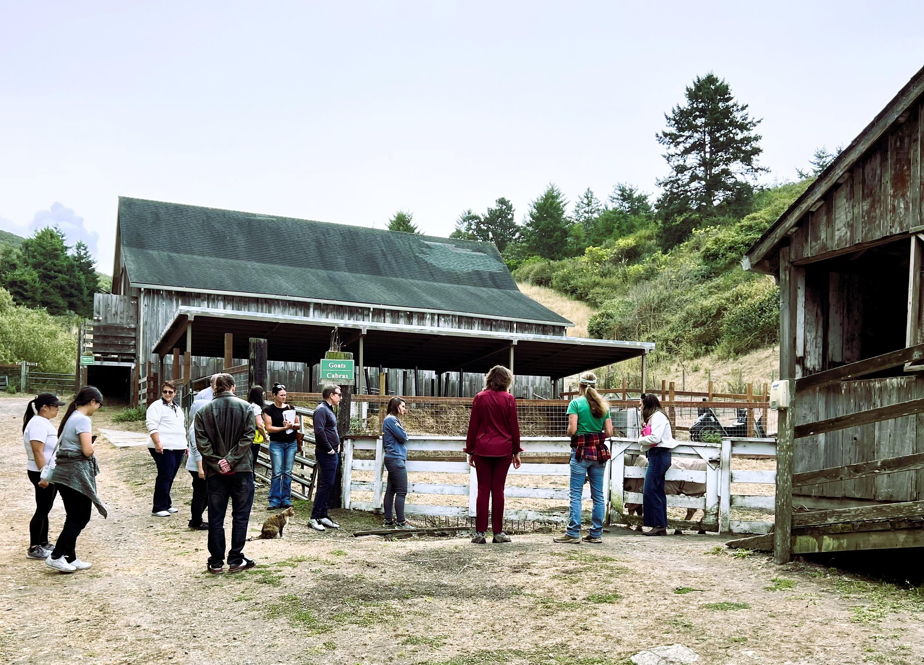 Partners & Stakeholders on a tour of Elkus Ranch