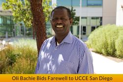 Oli Bachie Bids Farewell to UCCE San Diego