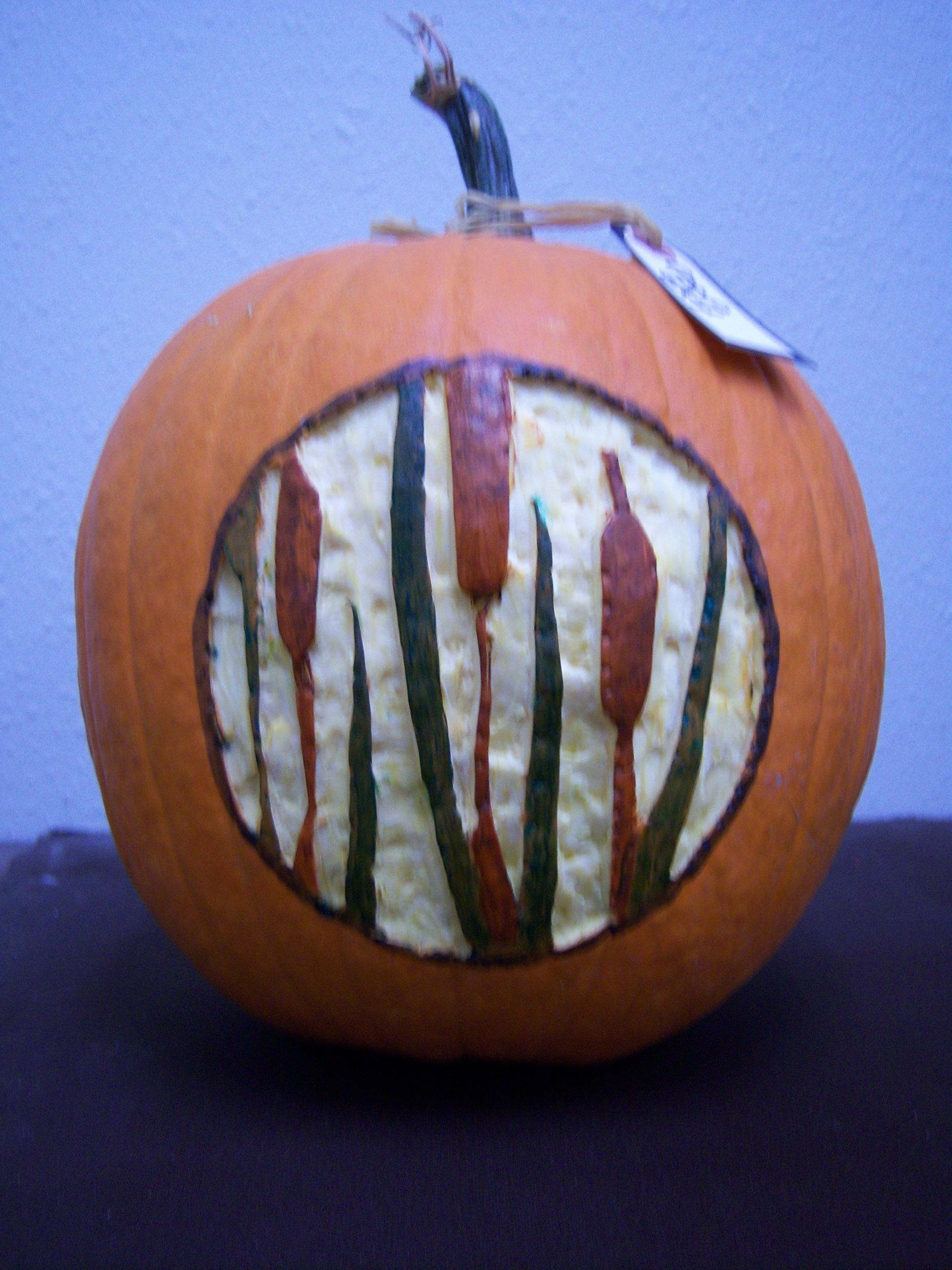 Carved pumpkin (1)