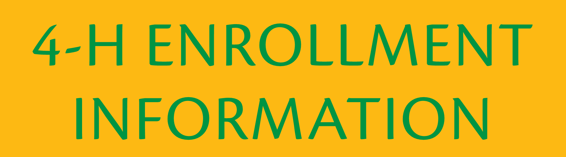 4-H Enrollment Information