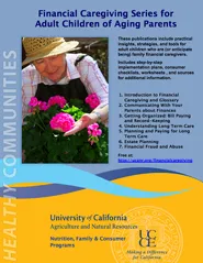 Financial Caregivers flyer