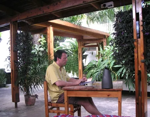 PETER BILLINGSLEY, shown here working in Tanzania, will speak on "Development of a Mosquito-Derived, Attenuated Whole Parasite Vaccine against Malaria" on Friday, Dec. 3 at UC Davis. His talk is from 12:10 to 1 p.m. in the Genome Center Auditorium, 1005 Genome and Biological Sciences Facility, 451 Health Sciences Drive.