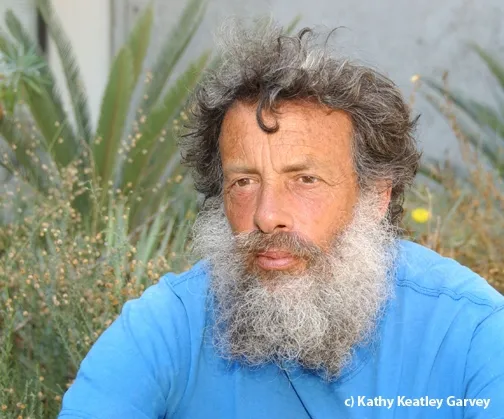 Butterfly expert Art Shapiro of UC Davis. (Photo by Kathy Keatley Garvey)