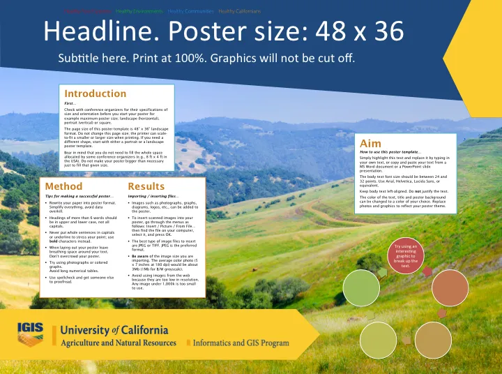 IGIS_Poster.48x36_4healthy