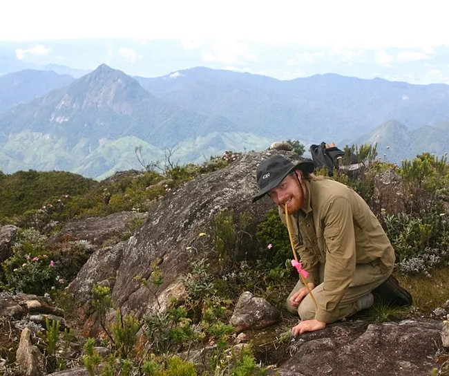 Ant specialist Marek Borowiec, who received his doctorate in entomology in June 2016 from UC Davis, studying with major professor Phil Ward, won the PBESA Systematics, Evolution, and Biodiversity Award. This photo was taken in Madagascar by friend Kimiora Ward.