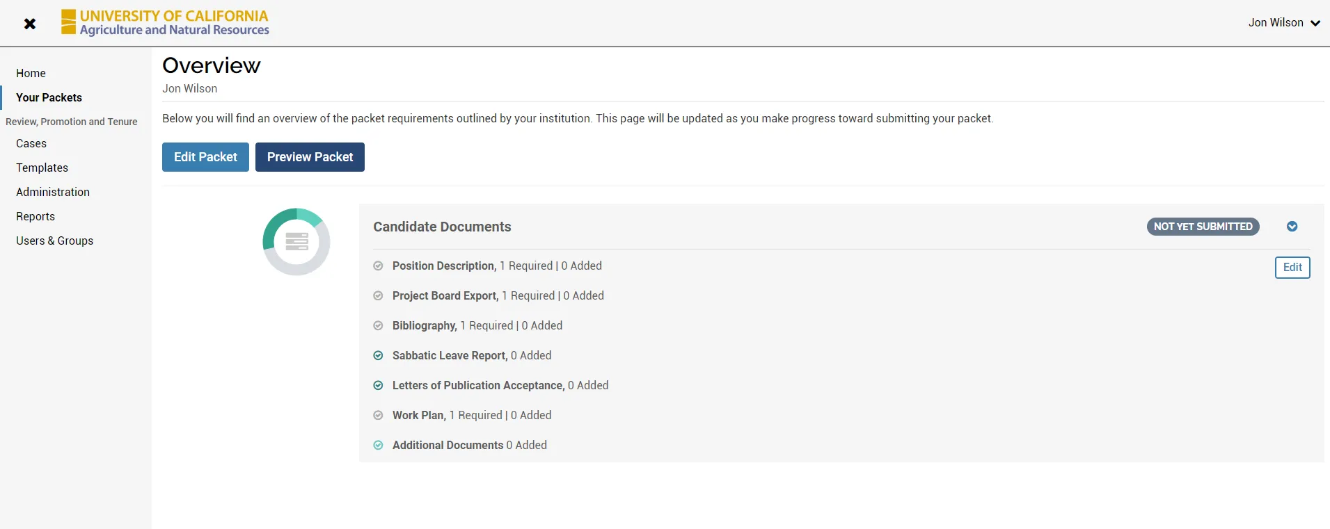 Providing your case materials (