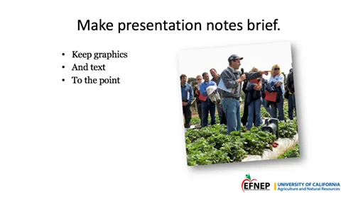 EFNEP display slide