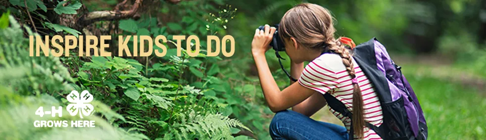 4-H Banner Kid Photography