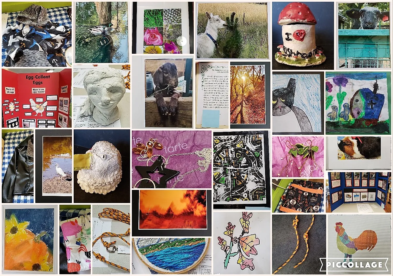 2021 4-H Arts & Crafts Collage