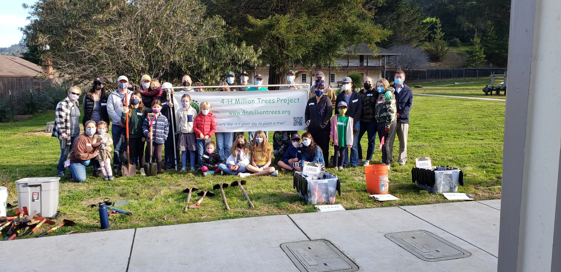 4-H Million Trees Event Day Crew