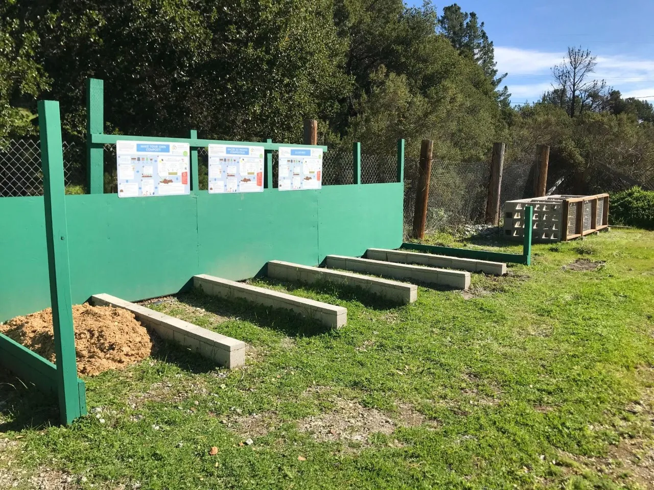 Composting System Under Construction