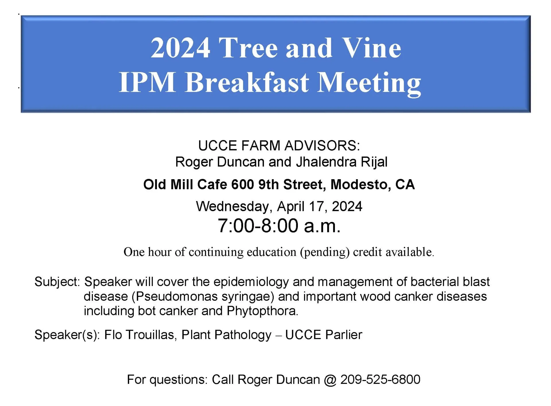 4.17.24 Course Agenda